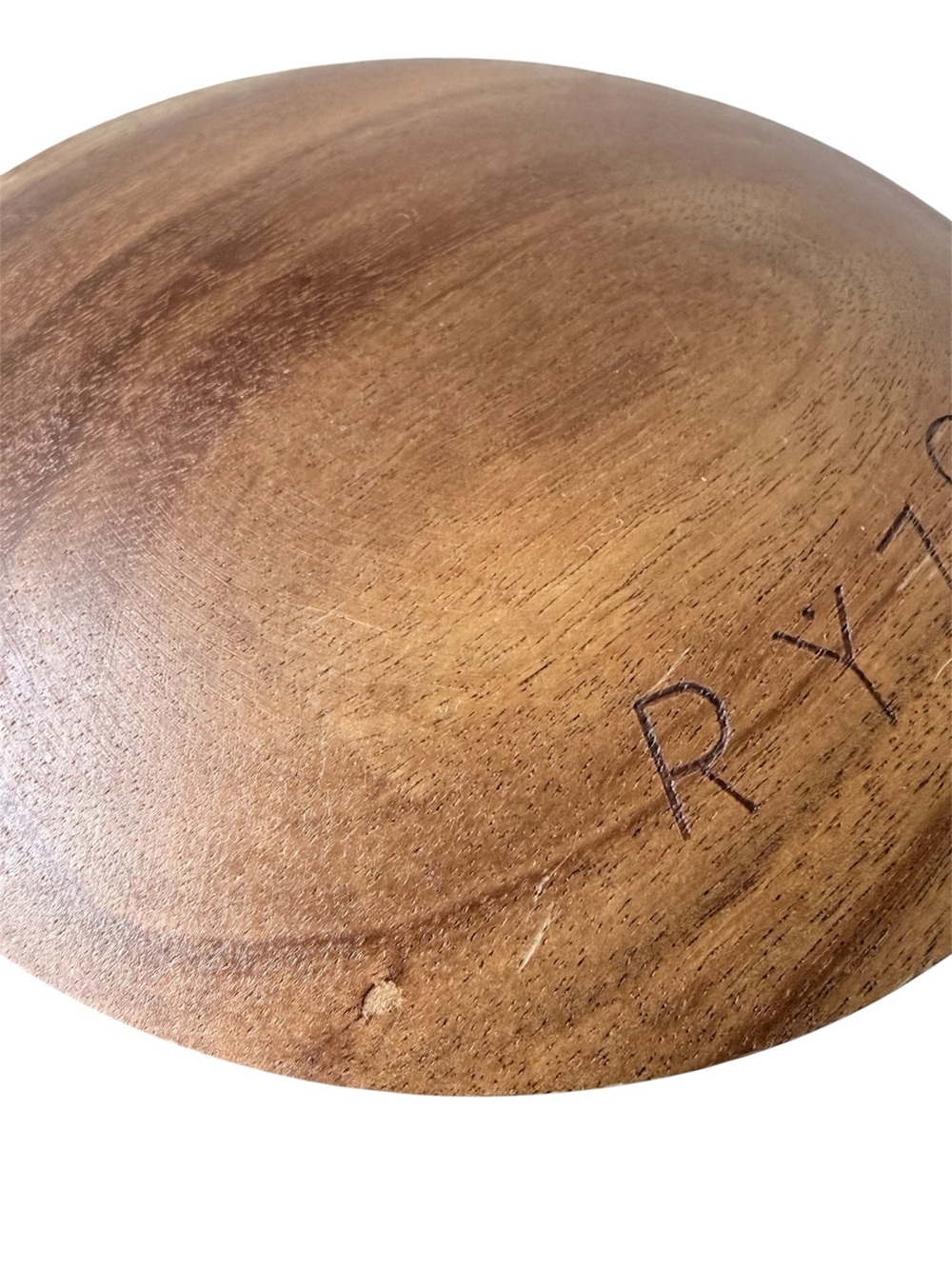 RYZO Engraved Wooden Canister with Scoop - Warm Brown (G179) - Picture 8 of 12